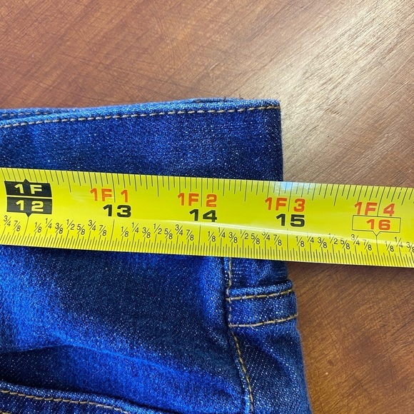 Ralph Lauren Rugby Women's Size 29 x 32 Blue Denim Skinny Tapered Jeans - Picture 13 of 13